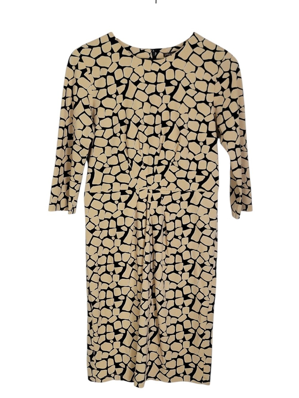 J. McLaughlin Catalina Cloth Geometric Pebble Print‎ Sheath Dress Size M